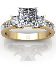 Two princess cut sid